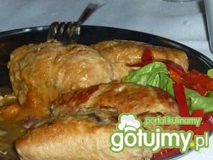 Roladki wieprzowe z boczkiem wędzonym Roladki wieprzowe z boczkiem wędzonym