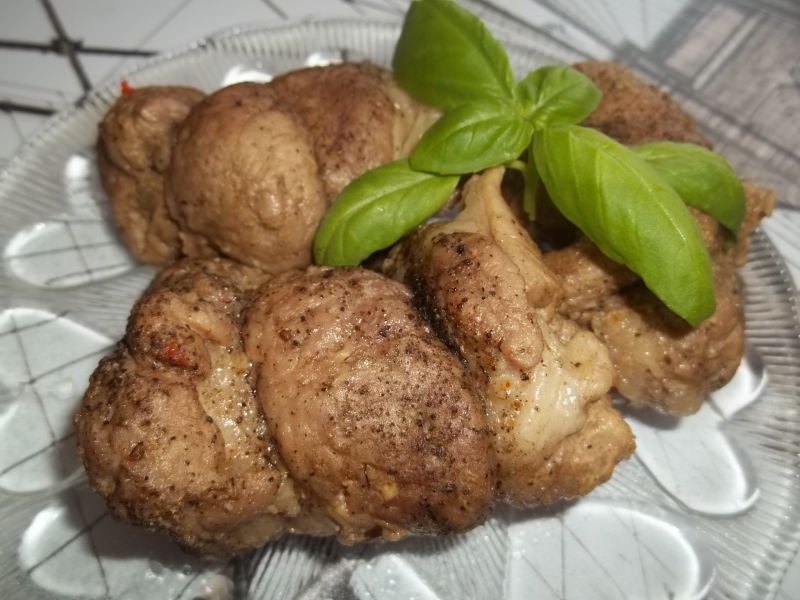 Roladki wieprzowe z cukinią