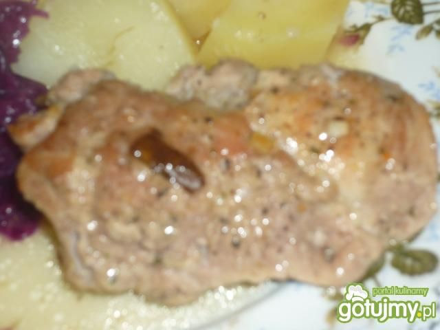 Roladki wieprzowe z grzybami leśnymi