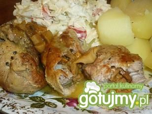 Roladki wieprzowe z kurkami Roladki wieprzowe z kurkami