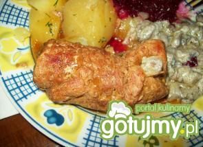 Roladki wieprzowe z niespodzianką 