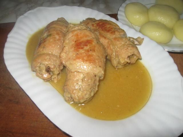 Roladki wieprzowe ze schabu Roladki wieprzowe ze schabu