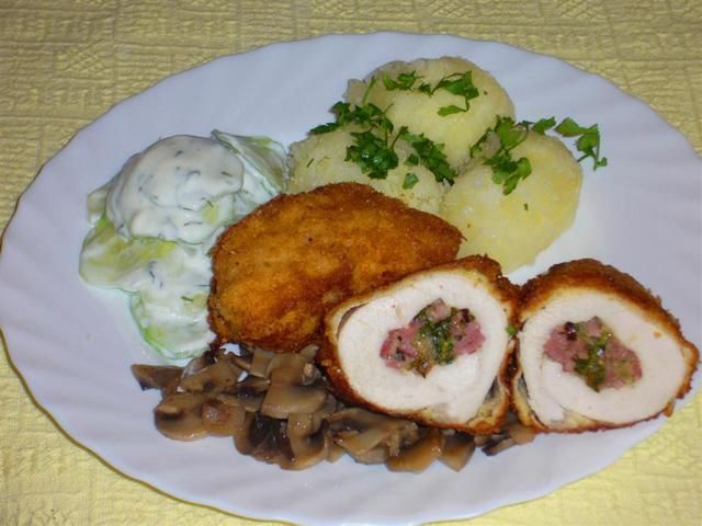 Roladki z bekonem i musztardą