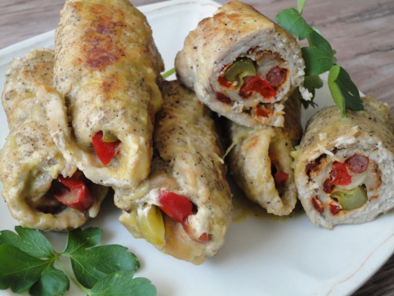  Roladki z bogatym wnętrzem