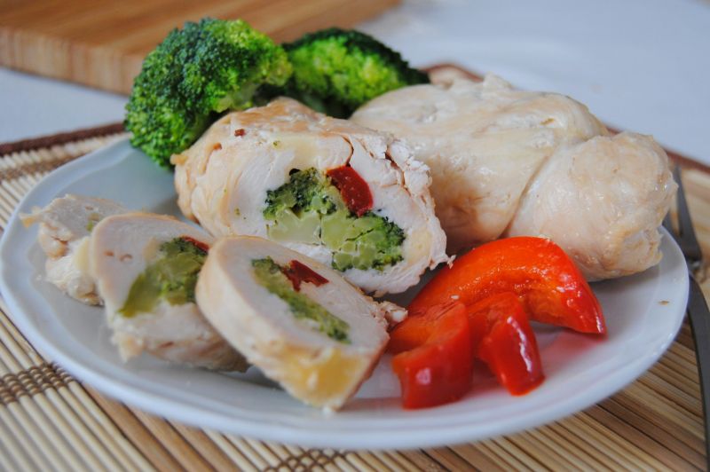 Roladki z brokułami Roladki z brokułami