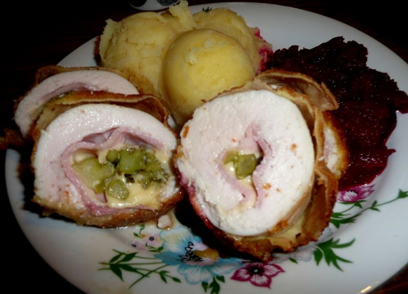 Roladki z brokułem  Roladki z brokułem