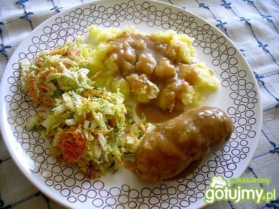 Roladki z cukinią i jarmużem