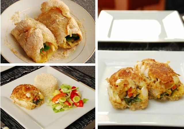 Roladki z Dorsza Duszone na Patelni 