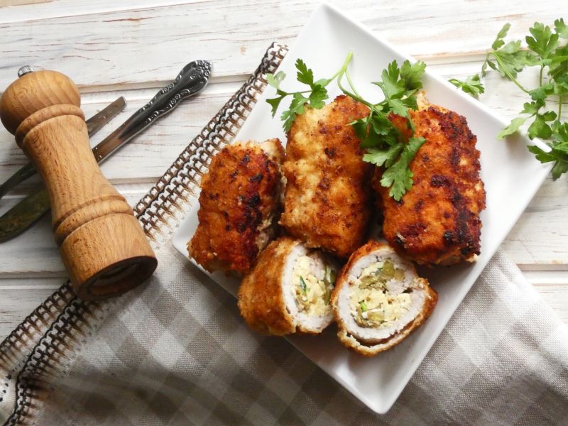 Roladki z jajecznicą