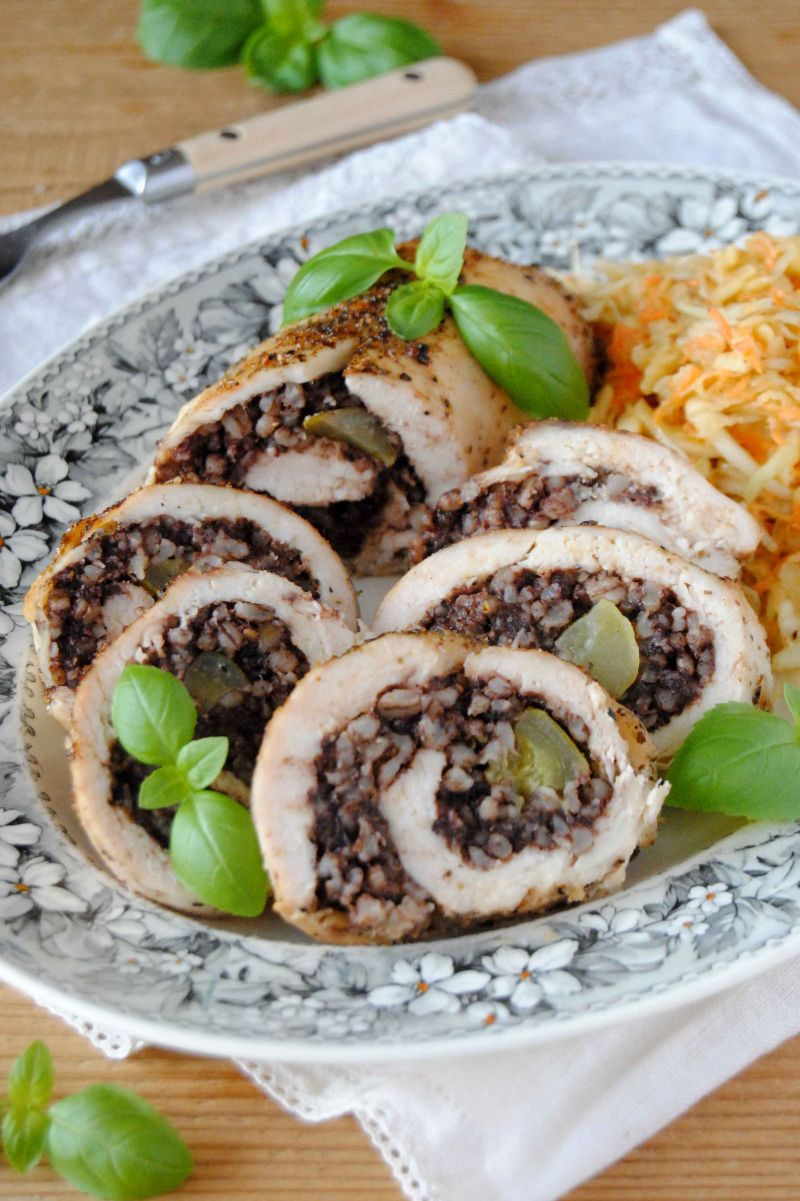 Roladki z kaszanką Roladki z kaszanką