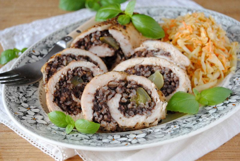 Roladki z kaszanką Roladki z kaszanką