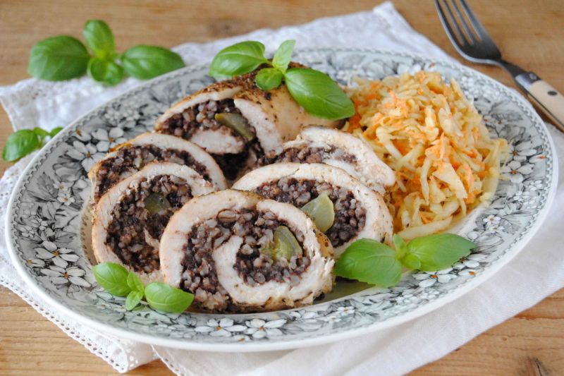 Roladki z kaszanką Roladki z kaszanką