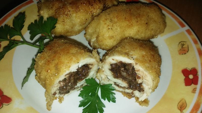 Roladki z kaszanką Roladki z kaszanką