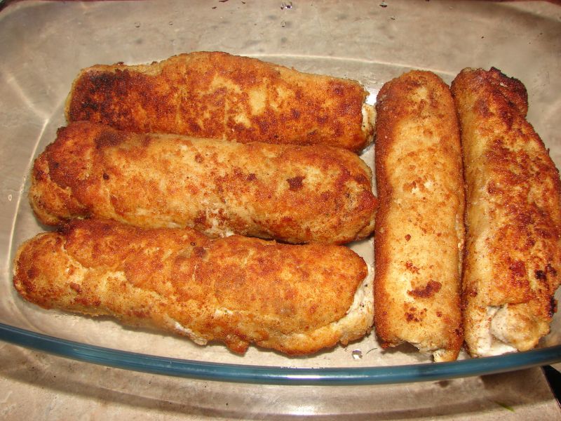 Roladki z kolorową papryką