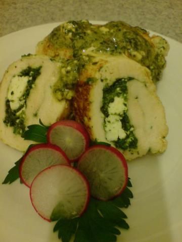 Roladki z kurczaka. Roladki z kurczaka.