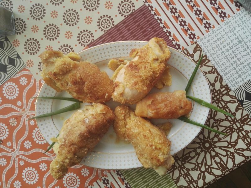 Roladki z kurczaka z brzoskwinią i gorgonzolą