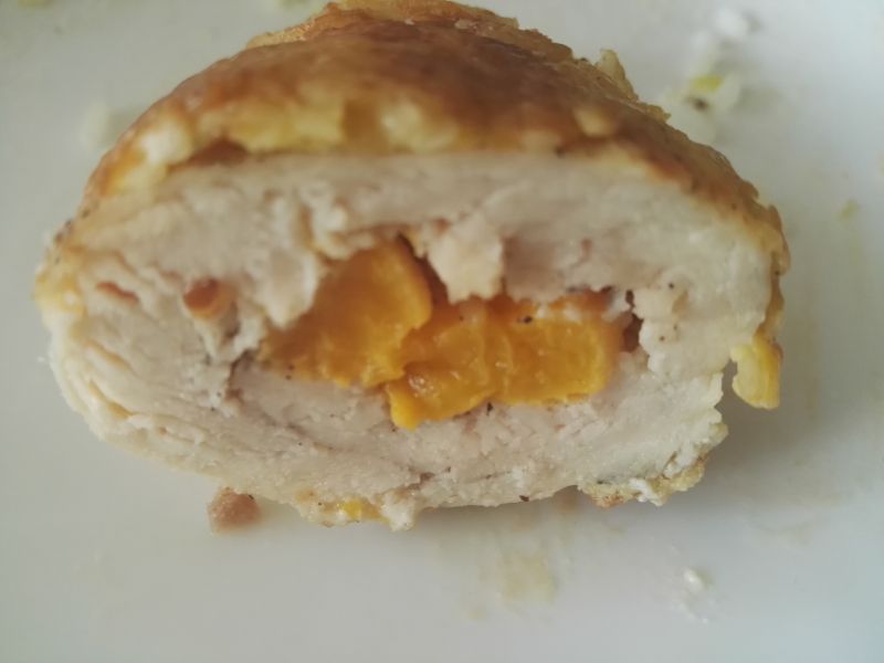 Roladki z kurczaka z brzoskwinią i gorgonzolą