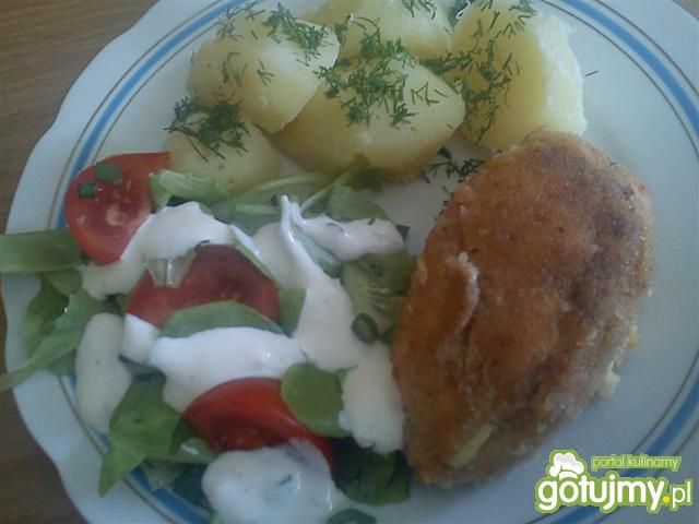 Roladki z kurczaka z szynką i serem  Roladki z kurczaka z szynką i serem