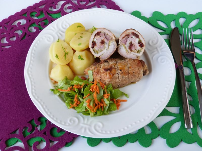 Roladki z mięsa wieprzowego Roladki z mięsa wieprzowego