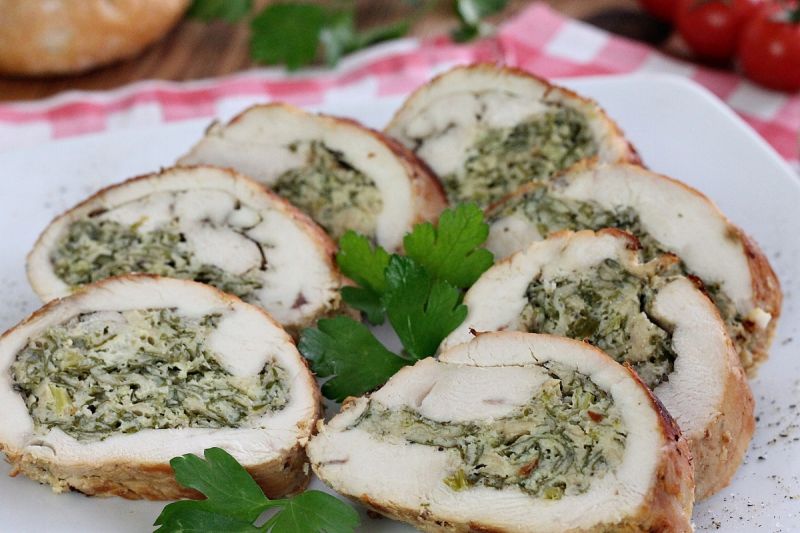 Roladki z nadzieniem pietruszkowym Roladki z nadzieniem pietruszkowym