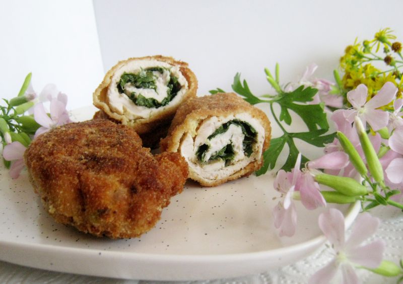 Roladki z natką pietruszki Roladki z natką pietruszki