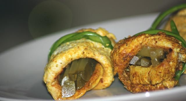 Roladki z piersi kurczaka Roladki z piersi kurczaka