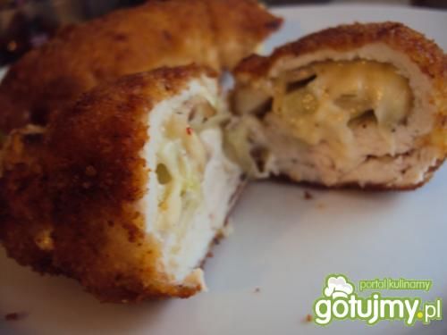 Roladki z piersi kurczaka z pieczarkami  Roladki z piersi kurczaka z pieczarkami