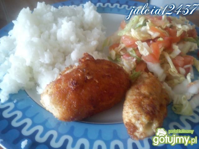 Roladki z piersi kurczaka z serem Morski