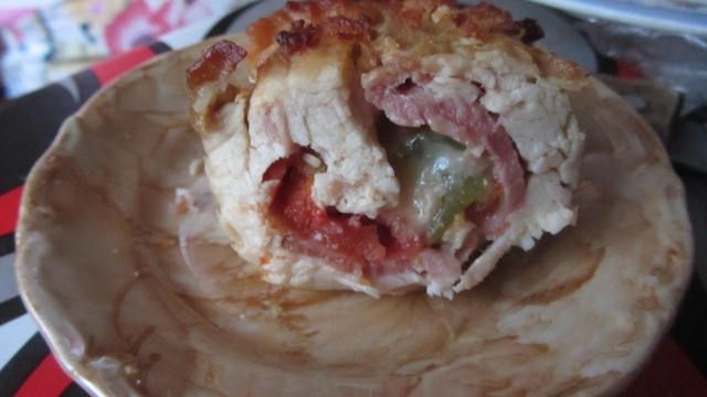 Roladki z piersi z kurczaka