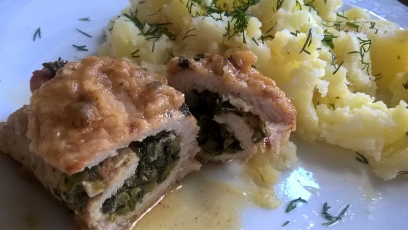 Roladki z pokrzywami Roladki z pokrzywami