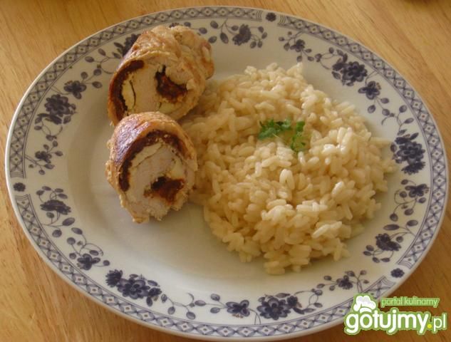 Roladki z pomidorem i fetą Roladki z pomidorem i fetą