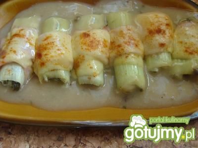 Roladki z pora Roladki z pora