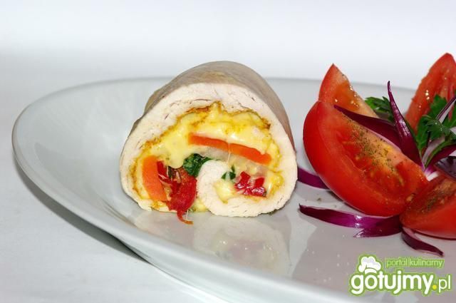 Roladki z serem i marchewką Roladki z serem i marchewką