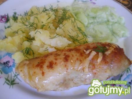 Roladki z serem i pieczarkami wg Mychy Roladki z serem i pieczarkami wg Mychy