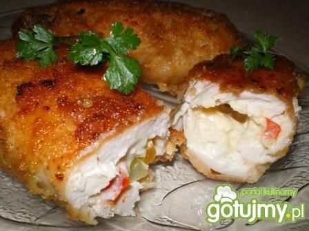 Roladki z serem, papryką i ogórkiem Roladki z serem, papryką i ogórkiem