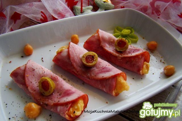 Roladki z soczewicą 