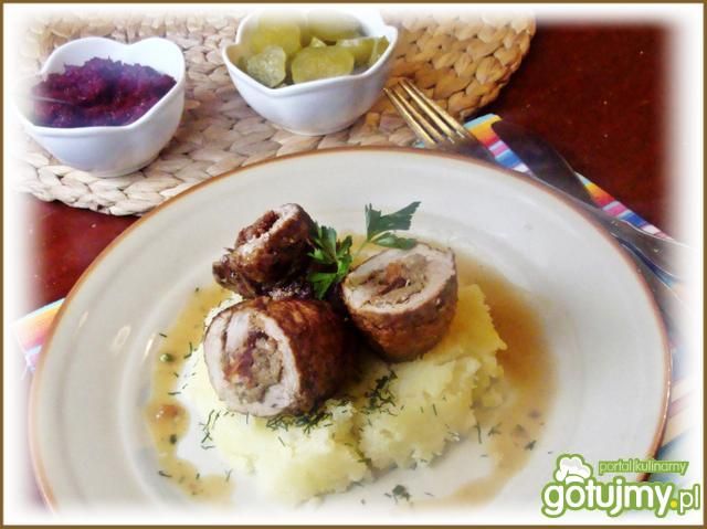 Roladki z suszonymi pomiodorami  Roladki z suszonymi pomiodorami