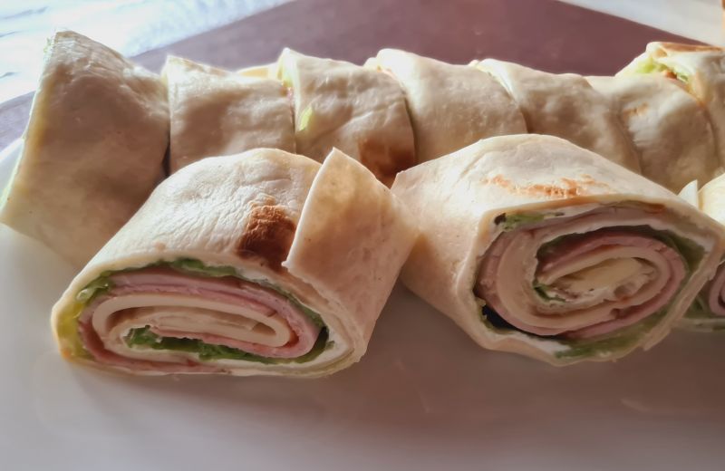 Roladki z tortilli Roladki z tortilli