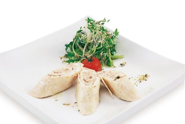 Roladki z tortilli z twarożkiem