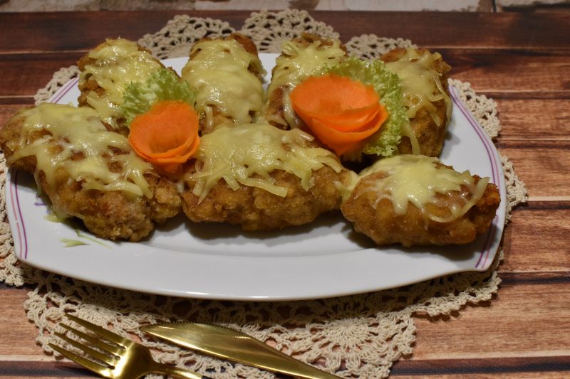 Roladki z udek kurczaka