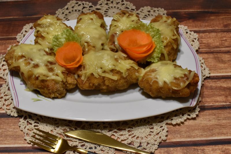 Roladki z udek kurczaka