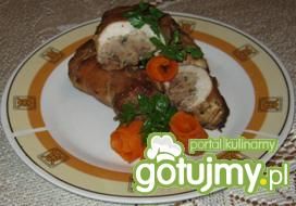 Roladki z wątrobianym farszem