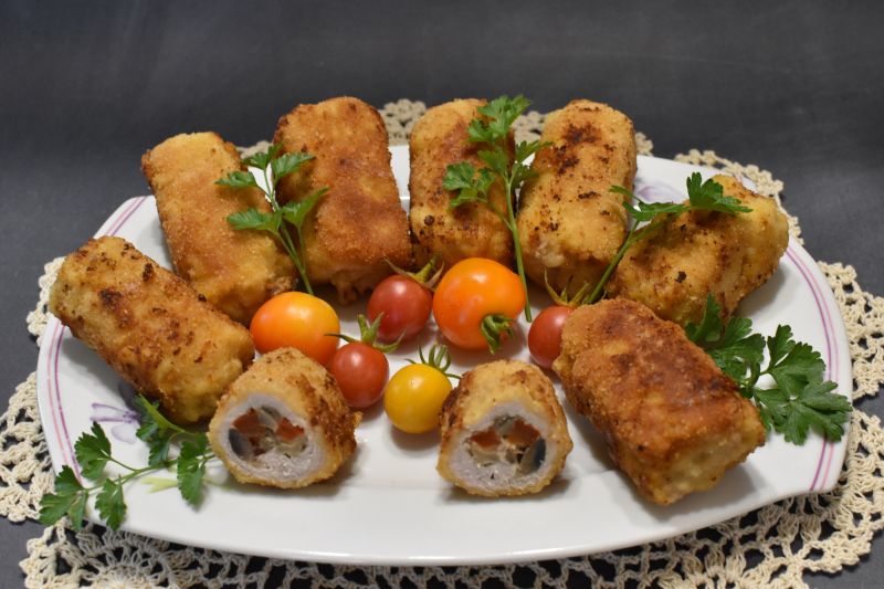 Roladki ze schabu Roladki ze schabu