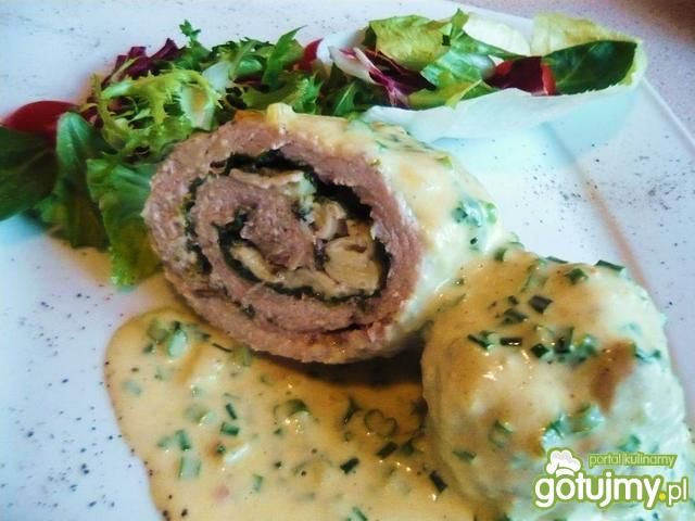 Roladki ze szpinakiem i camembertem