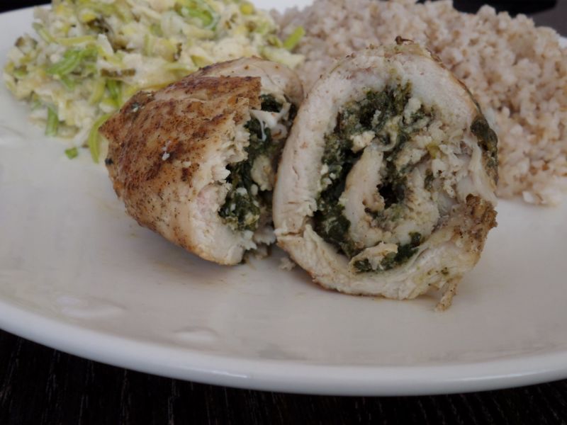 Roladki ze szpinakiem i fetą Roladki ze szpinakiem i fetą