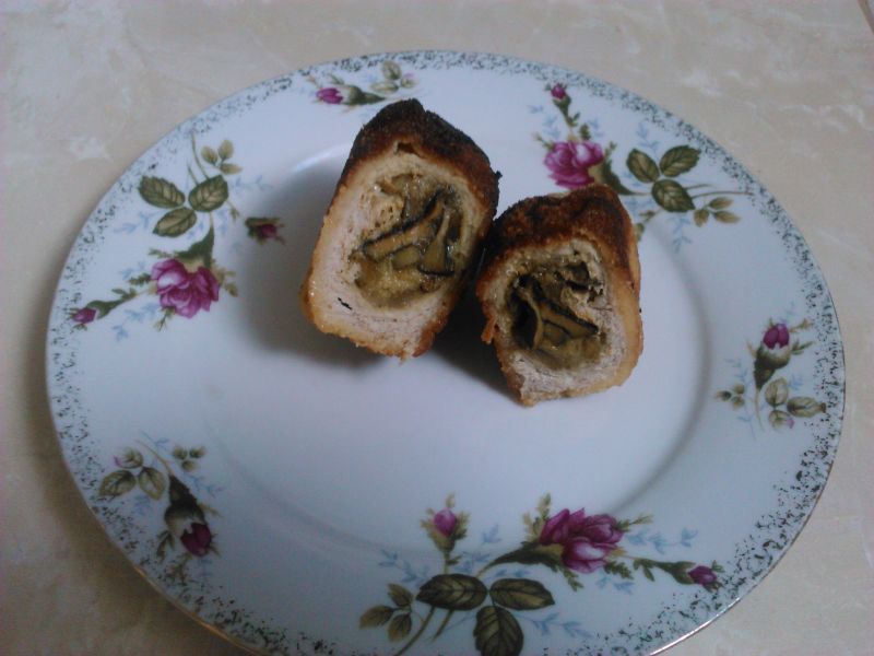 Rolady schabowe z pieczarkami Rolady schabowe z pieczarkami