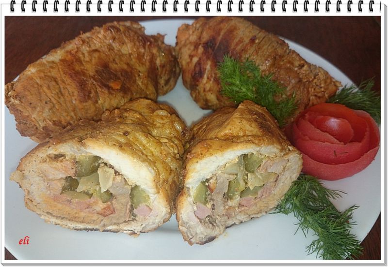 Rolady wieprzowe Eli moczone w mleku z cebulą