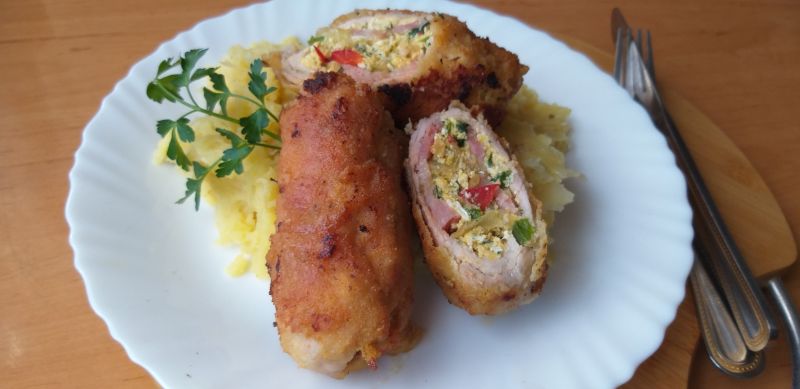 Rolady z jajecznicą  Rolady z jajecznicą