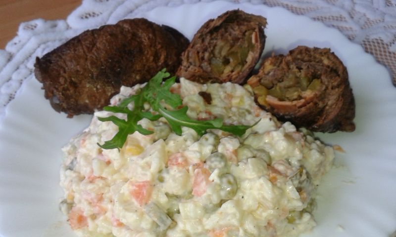 Rolady z polędwicy wołowej