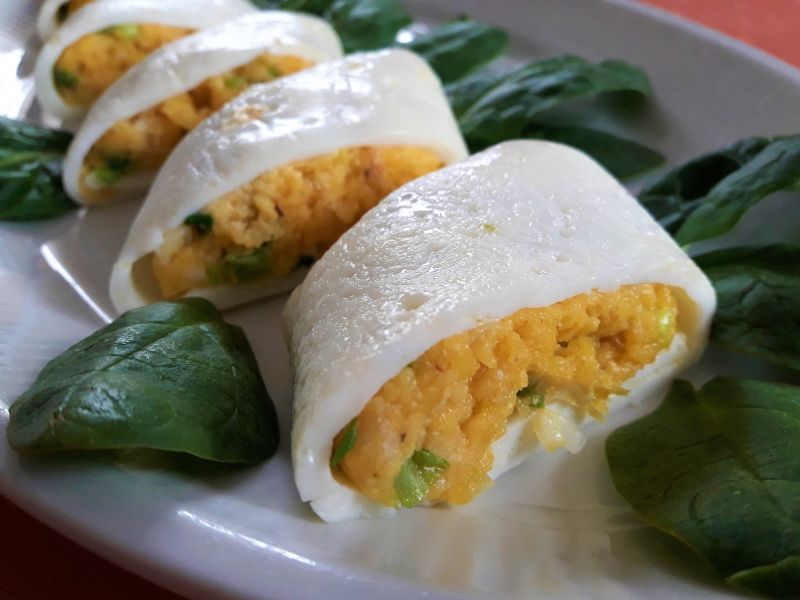 Rolka śniadaniowa z jajek